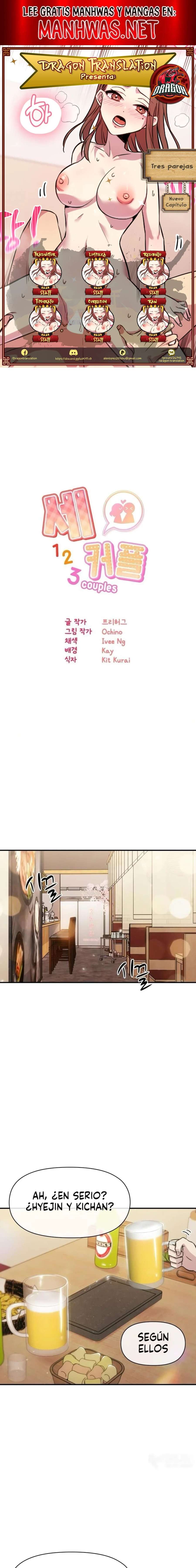 Tres Parejas Capítulo 8 - Page 1