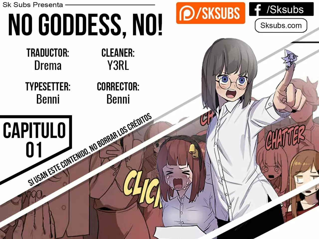 No Goddess No! Capítulo 1 - Page 1