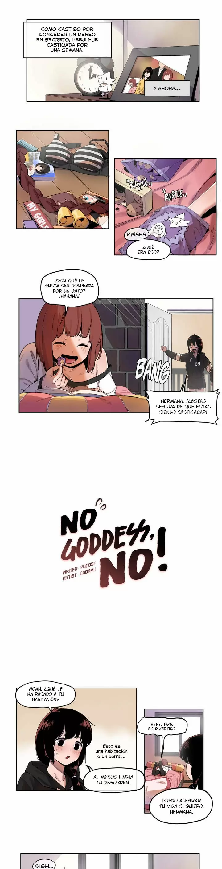 No Goddess No! Capítulo 6 - Page 2
