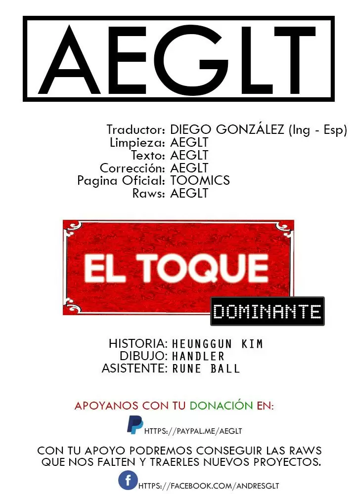El Toque Dominante Capítulo 24 - Page 1