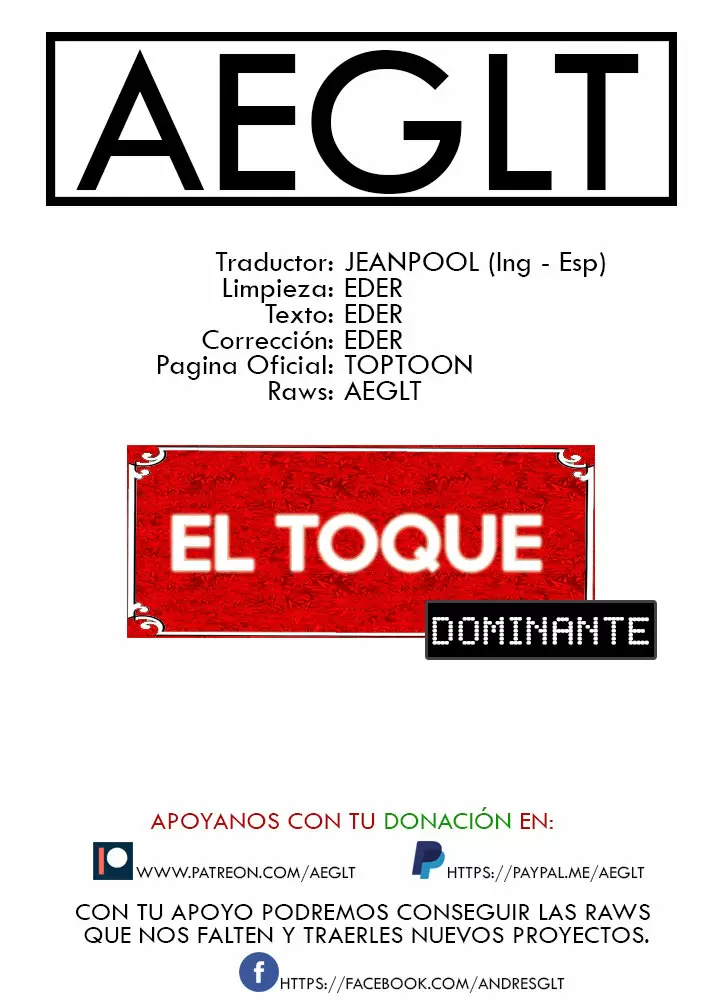 El Toque Dominante Capítulo 6 - Page 1