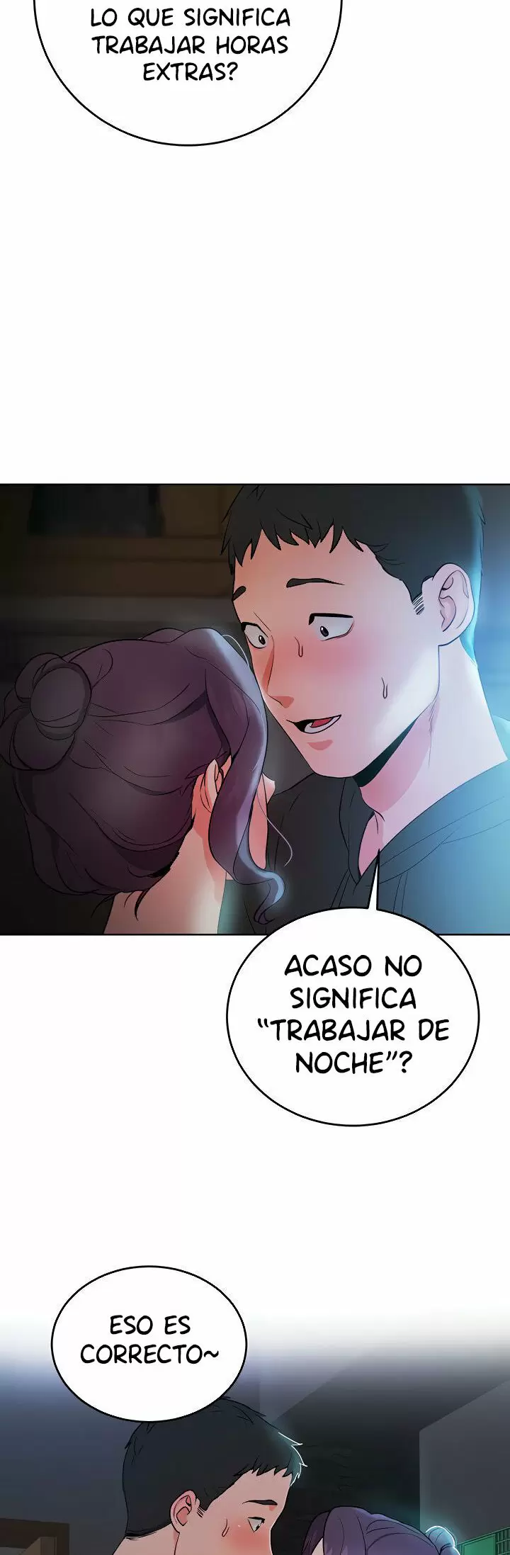 Trabajo de Medio Tiempo Capítulo 4 - Page 48