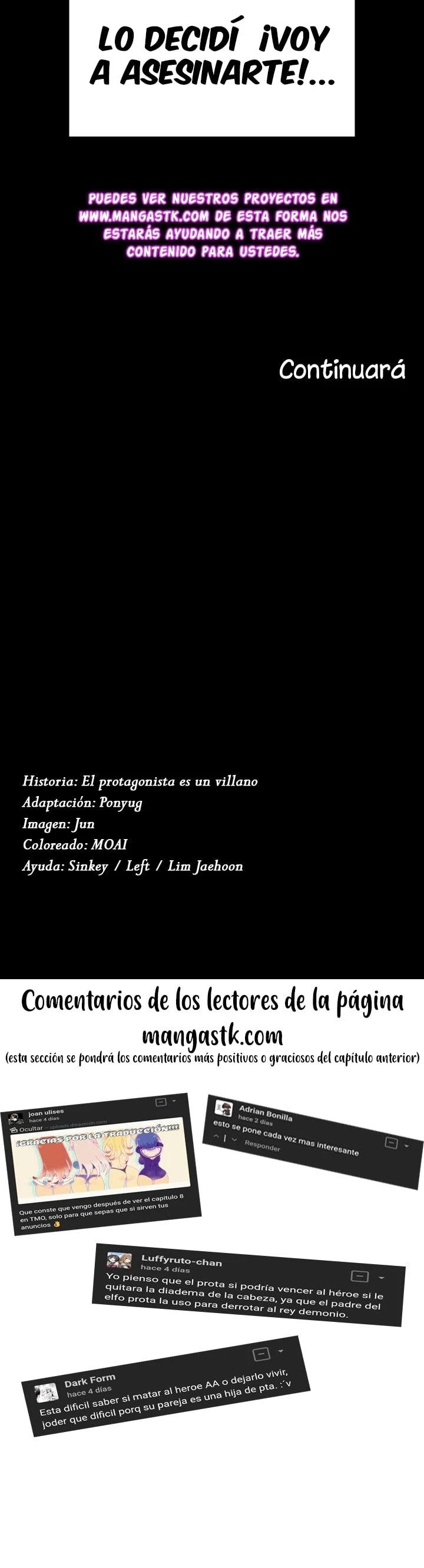 El Protagonista es un Villano Capítulo 10 - Page 9
