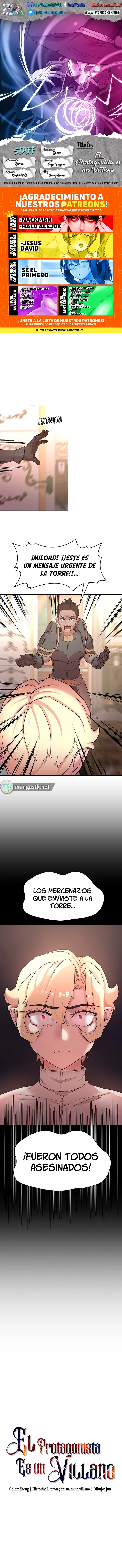 El Protagonista es un Villano Capítulo 39 - Page 1