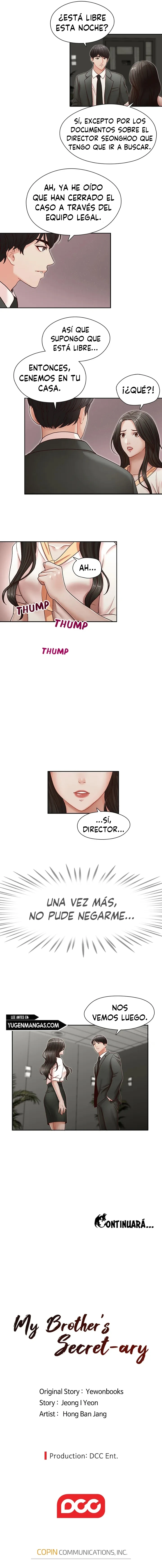 La Secretaria de mi Hermano Capítulo 20 - Page 9