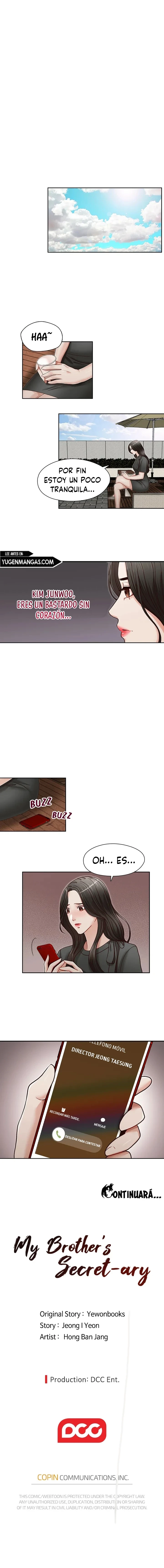 La Secretaria de mi Hermano Capítulo 25 - Page 8