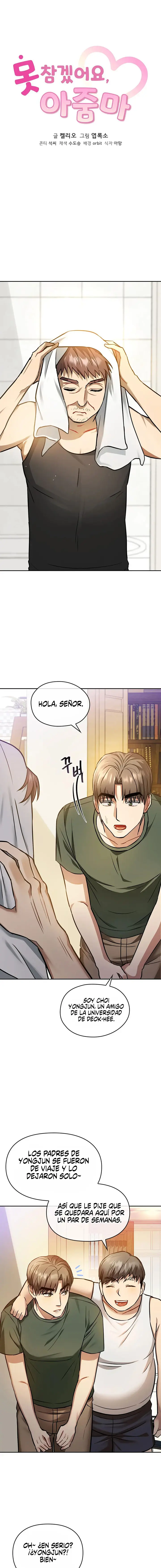 ¡Ajumma, No lo Soporto! Capítulo 11 - Page 2