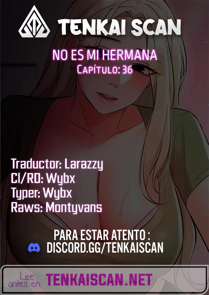 Ella No es mi Hermana Capítulo 36 - Page 1