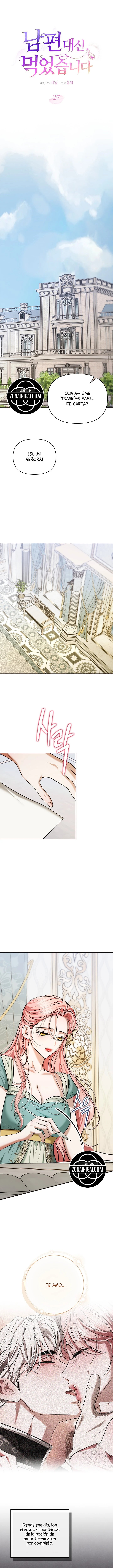 Me lo Bebí Yo En Lugar De Mi Marido Capítulo 27 - Page 1