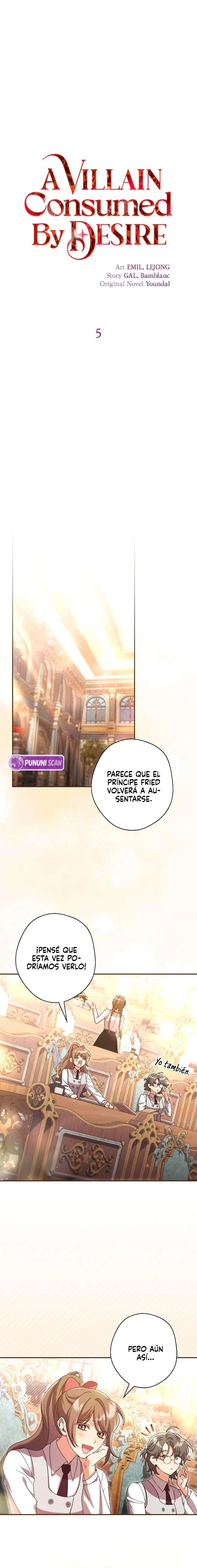 Un villano consumido por el deseo Capítulo 5 - Page 9