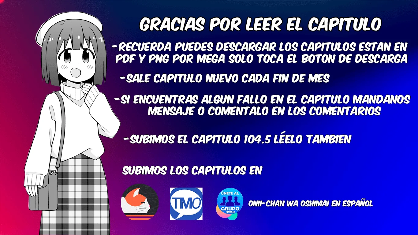 Onii-chan wa Oshimai Capítulo 108 - Page 15