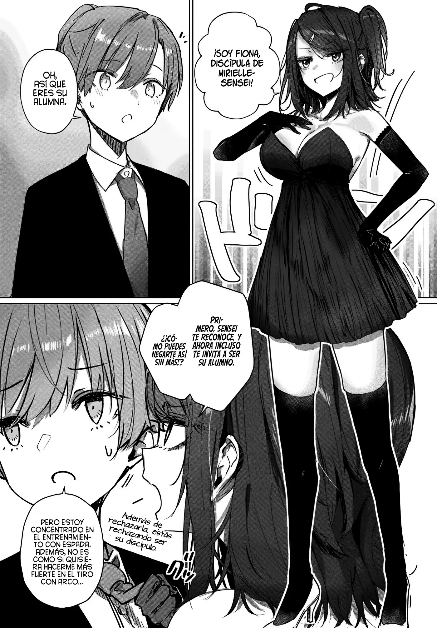 La Maestra Espadachina que Vive Conmigo es Demasiado Linda y me Hace Feliz Cada Día Capítulo 9.1 - Page 4