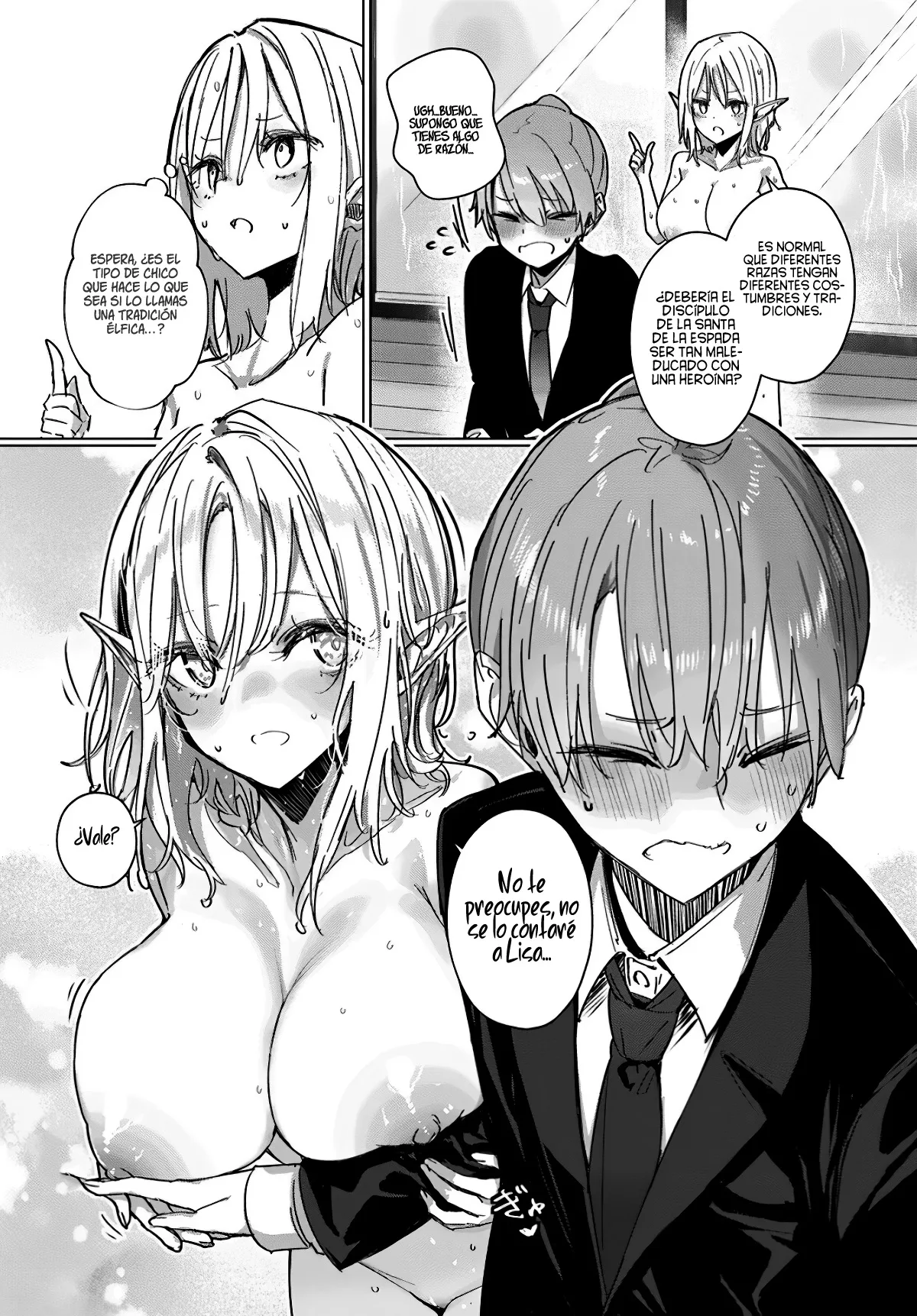 La Maestra Espadachina que Vive Conmigo es Demasiado Linda y me Hace Feliz Cada Día Capítulo 9.2 - Page 9