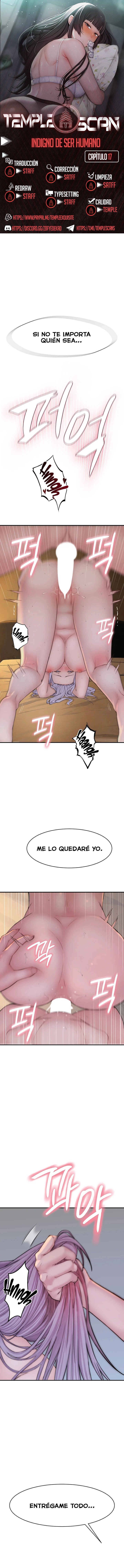 Indigno de ser Humano Capítulo 17 - Page 1