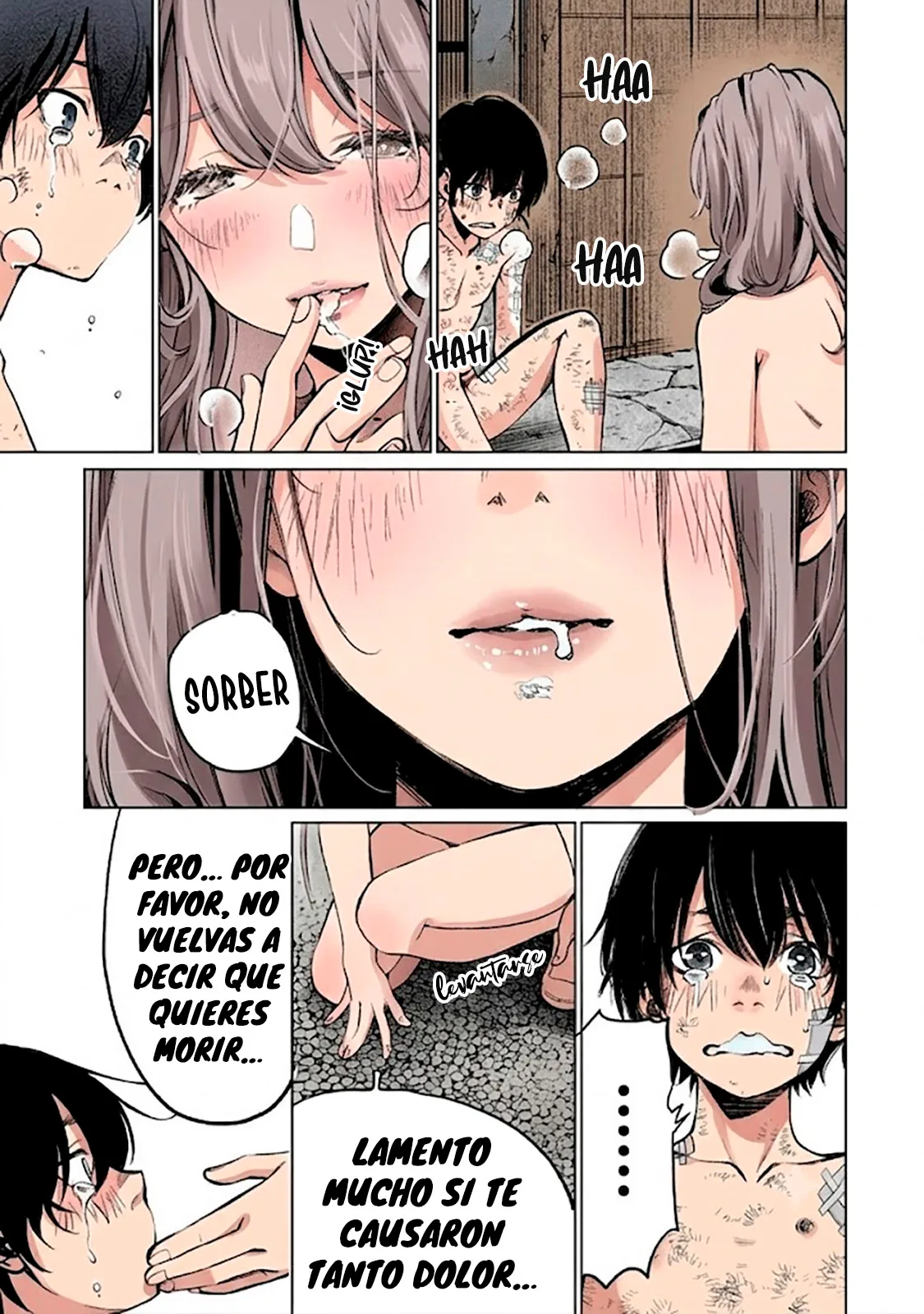 Ijime to kaeru to mama to fukushuu Capítulo 3.3 - Page 8