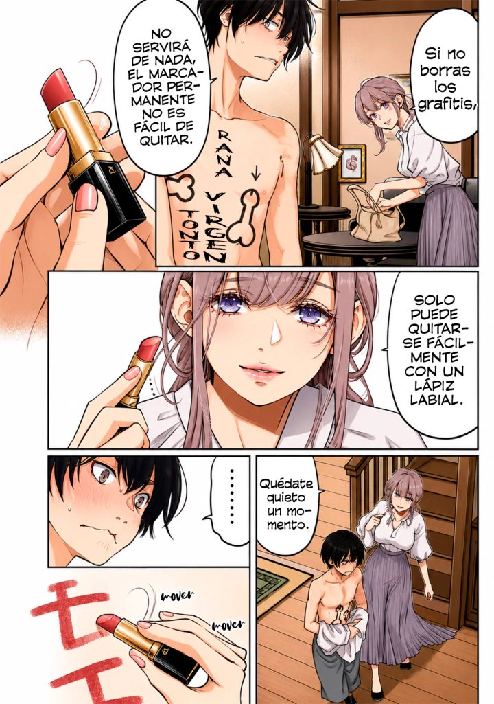 Ijime to kaeru to mama to fukushuu Capítulo 4.2 - Page 19