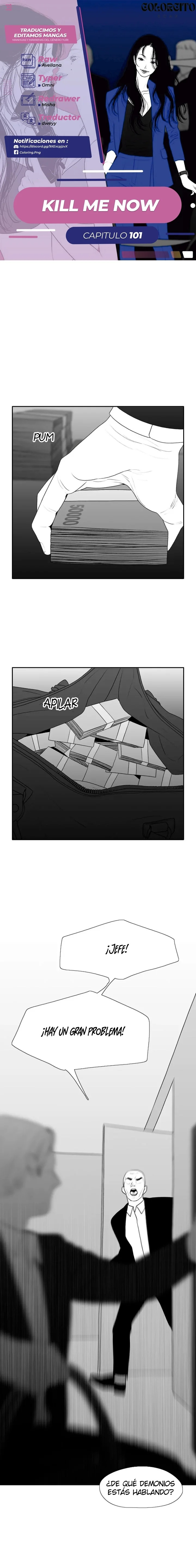 Mátame ahora Capítulo 101 - Page 1