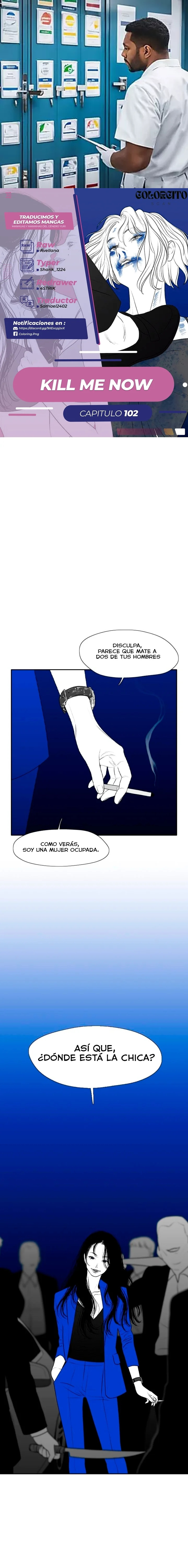 Mátame ahora Capítulo 102 - Page 1