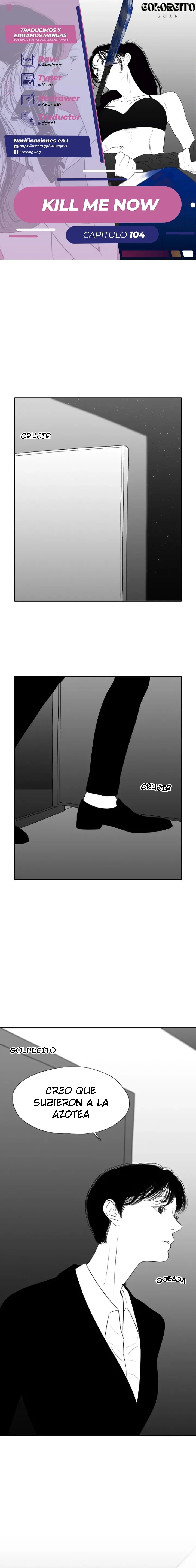 Mátame ahora Capítulo 104 - Page 1