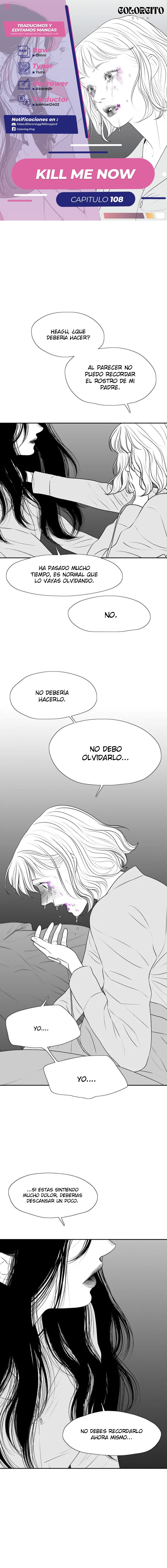 Mátame ahora Capítulo 108 - Page 1