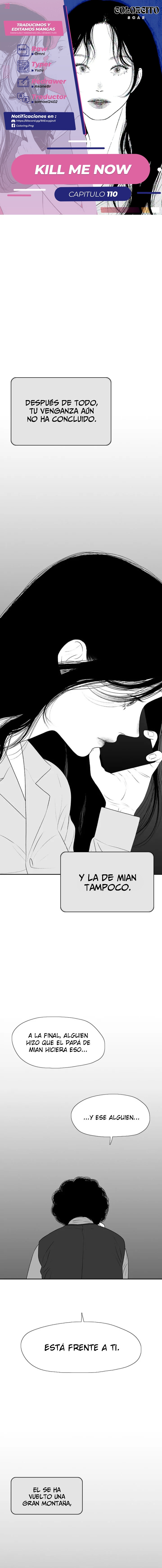 Mátame ahora Capítulo 110 - Page 1