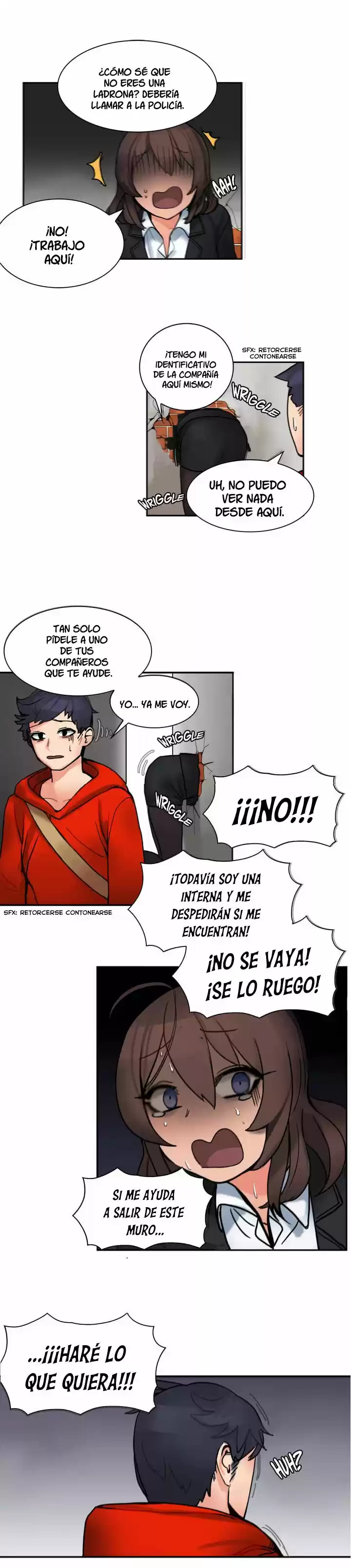 The Girl That Got Stuck In The Wall Capítulo 1 - Page 12