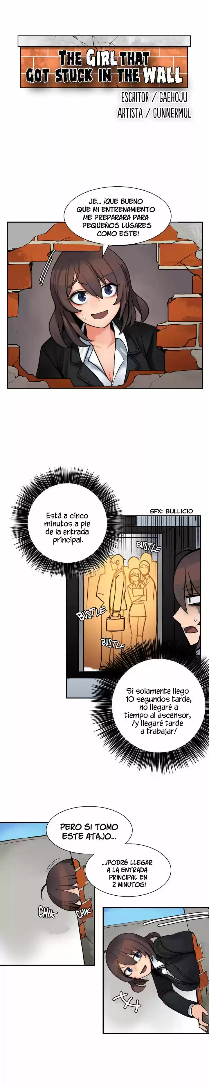 The Girl That Got Stuck In The Wall Capítulo 1 - Page 5