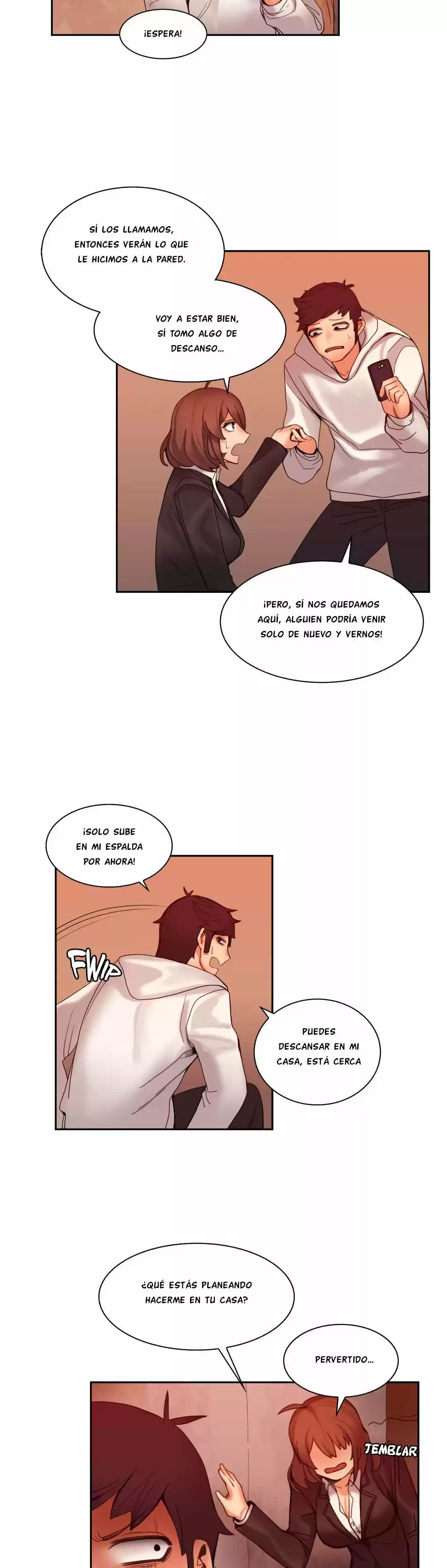 The Girl That Got Stuck In The Wall Capítulo 10 - Page 4