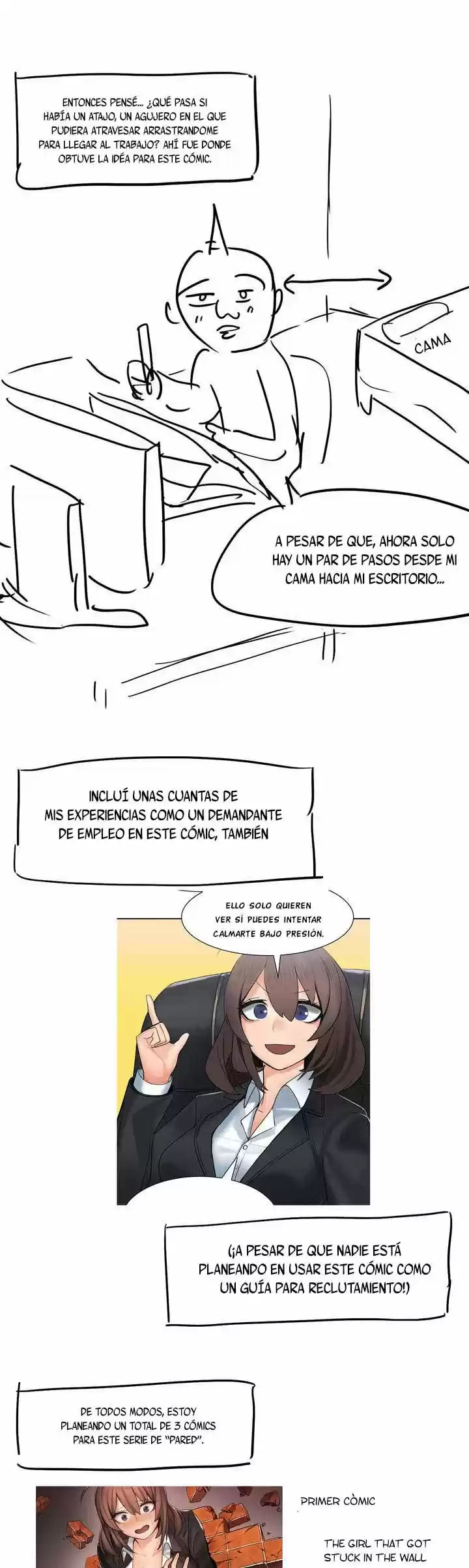The Girl That Got Stuck In The Wall Capítulo 12 - Page 3