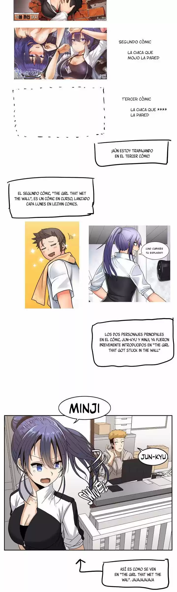 The Girl That Got Stuck In The Wall Capítulo 12 - Page 4