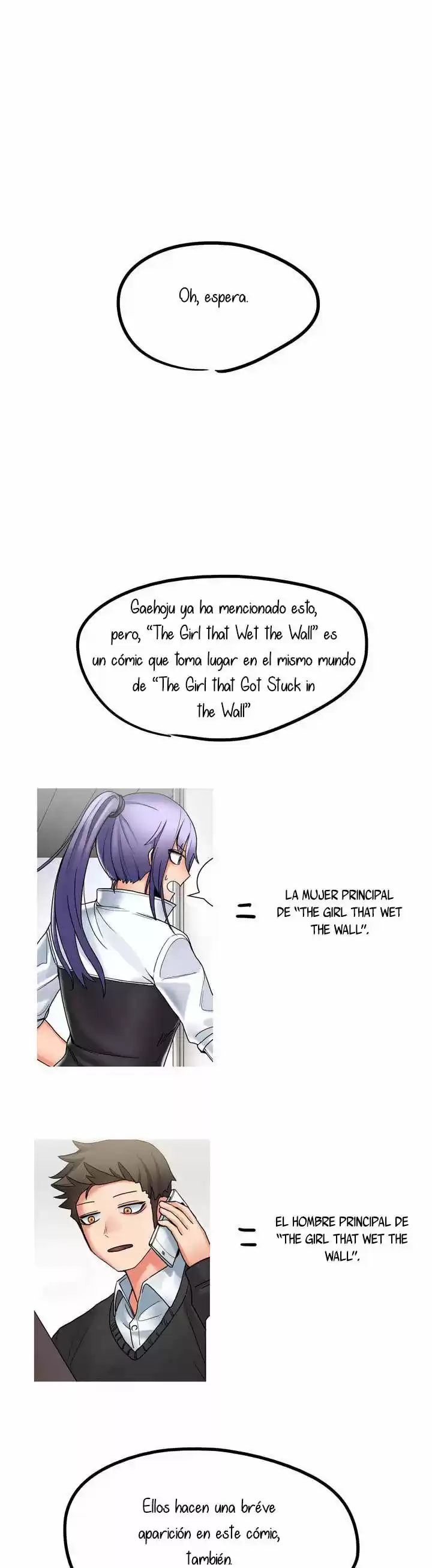 The Girl That Got Stuck In The Wall Capítulo 12 - Page 8