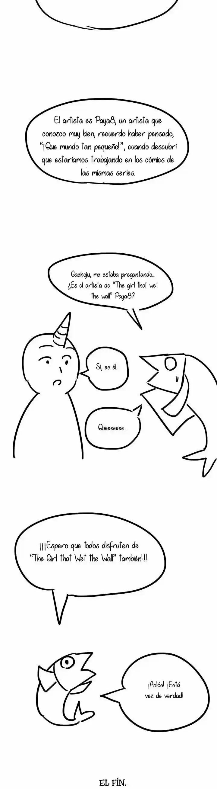 The Girl That Got Stuck In The Wall Capítulo 12 - Page 9