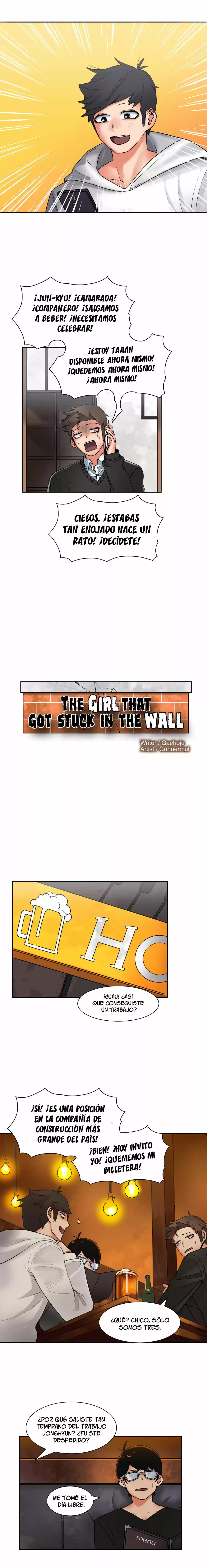 The Girl That Got Stuck In The Wall Capítulo 7 - Page 7