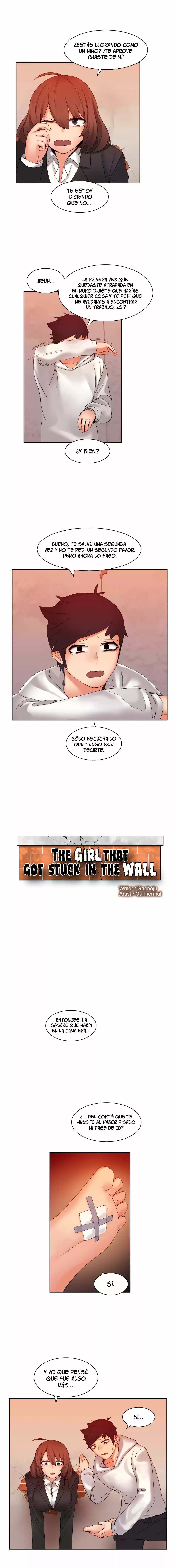 The Girl That Got Stuck In The Wall Capítulo 9 - Page 6
