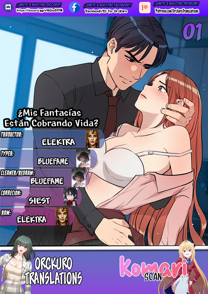 ¿MIS FANTASÍAS ESTÁN COBRANDO VIDA? Capítulo 2 - Page 1