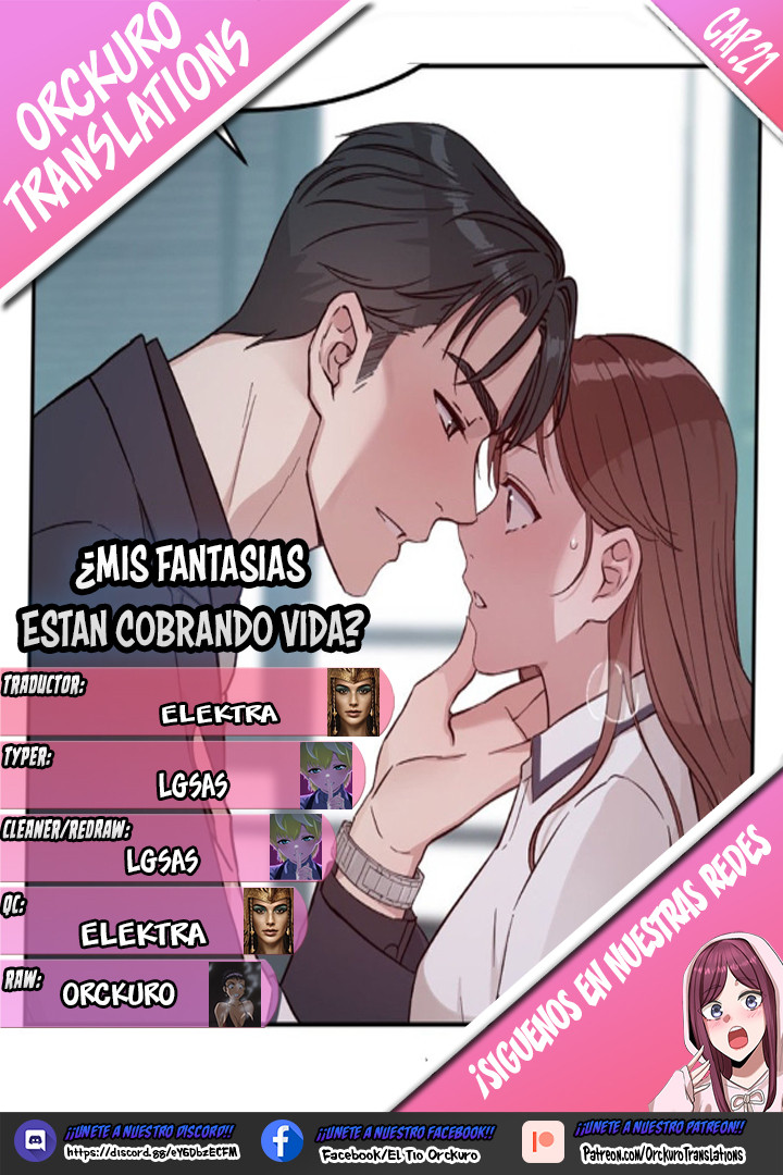 ¿MIS FANTASÍAS ESTÁN COBRANDO VIDA? Capítulo 21 - Page 1