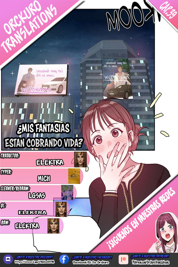 ¿MIS FANTASÍAS ESTÁN COBRANDO VIDA? Capítulo 39 - Page 1