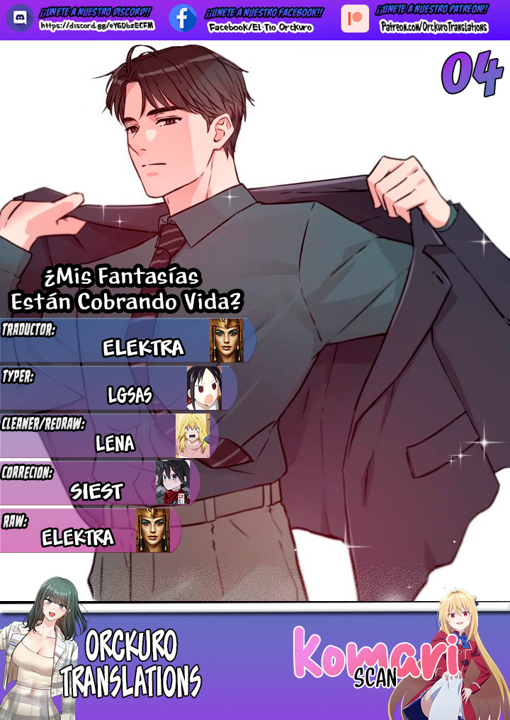 ¿MIS FANTASÍAS ESTÁN COBRANDO VIDA? Capítulo 4 - Page 1