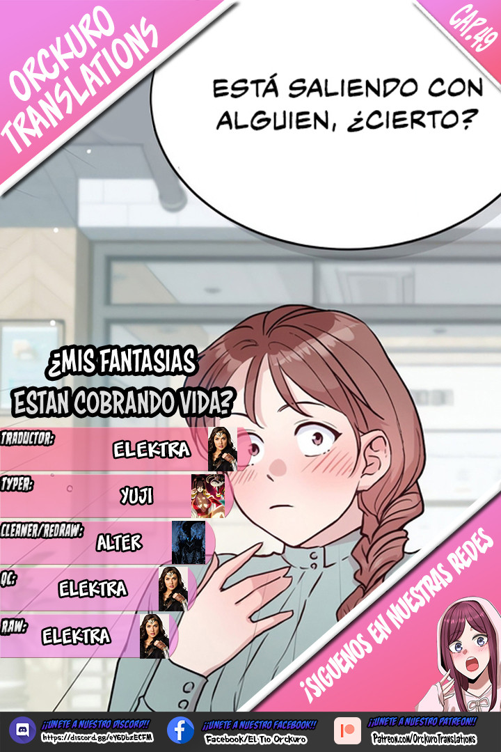 ¿MIS FANTASÍAS ESTÁN COBRANDO VIDA? Capítulo 49 - Page 1