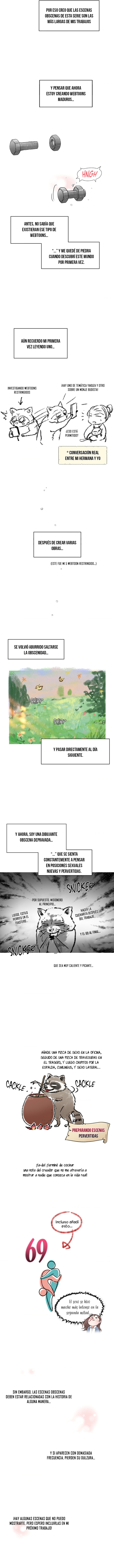 ¿MIS FANTASÍAS ESTÁN COBRANDO VIDA? Capítulo 54.5 - Page 5