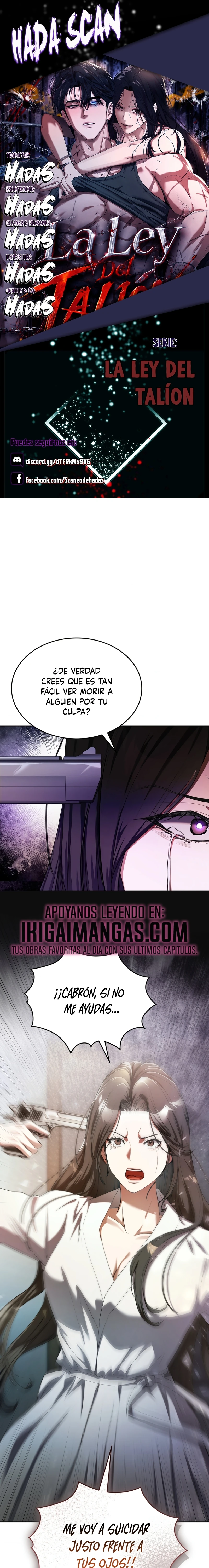 La Ley Del Talión Capítulo 3 - Page 1