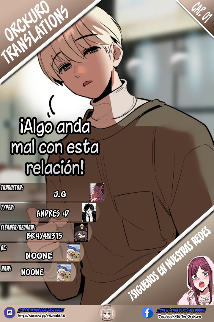 ¡Algo anda mal con esta relación! Capítulo 1 - Page 1