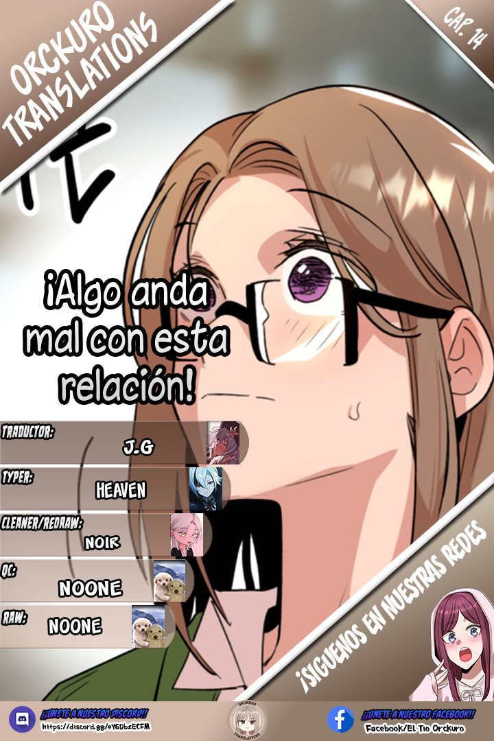 ¡Algo anda mal con esta relación! Capítulo 14 - Page 1
