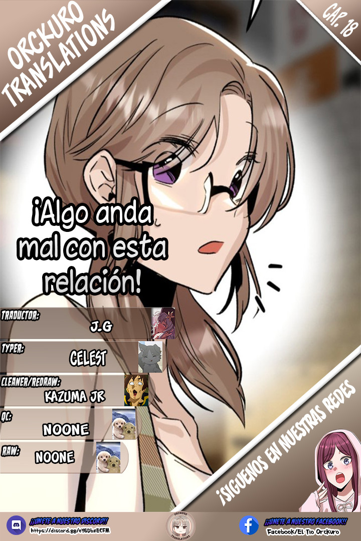 ¡Algo anda mal con esta relación! Capítulo 18 - Page 1