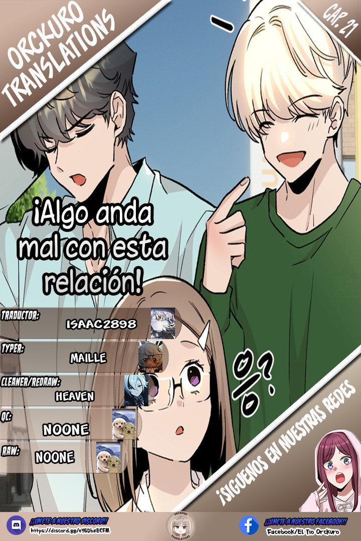 ¡Algo anda mal con esta relación! Capítulo 21 - Page 1