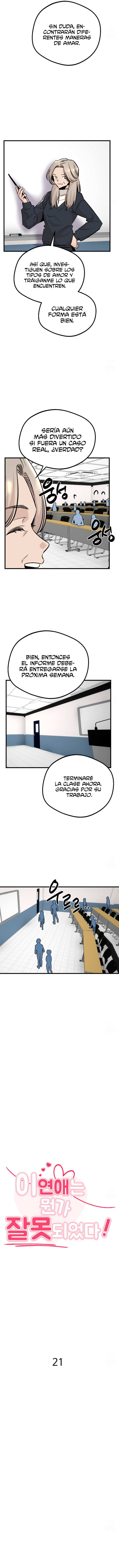 ¡Algo anda mal con esta relación! Capítulo 21 - Page 3