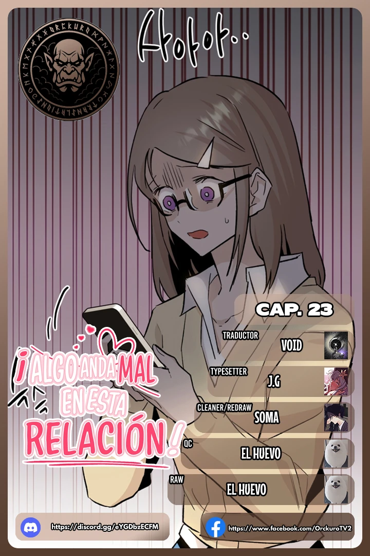 ¡Algo anda mal con esta relación! Capítulo 23 - Page 1