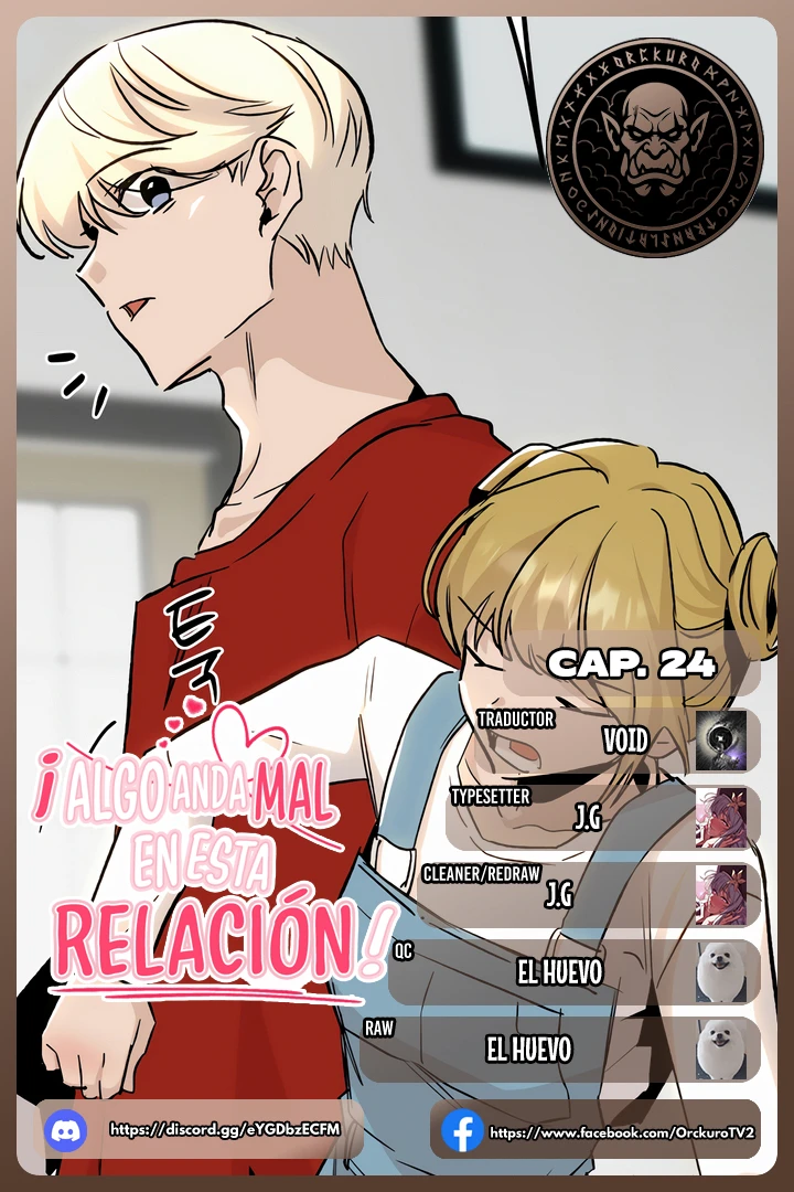 ¡Algo anda mal con esta relación! Capítulo 24 - Page 1