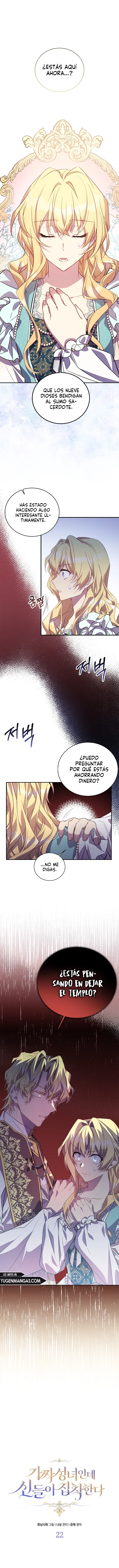Soy Una Santa Falsa Pero Los Dioses Están Obsesionados Conmigo Capítulo 22 - Page 3