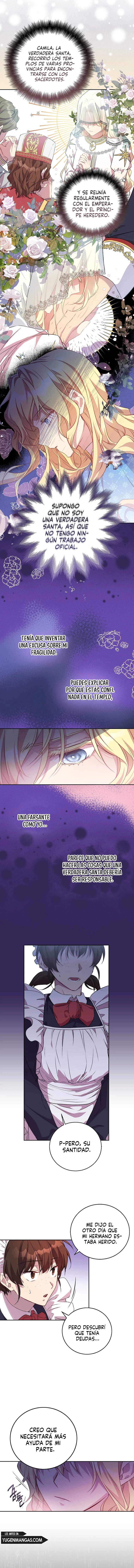 Soy Una Santa Falsa Pero Los Dioses Están Obsesionados Conmigo Capítulo 3 - Page 5